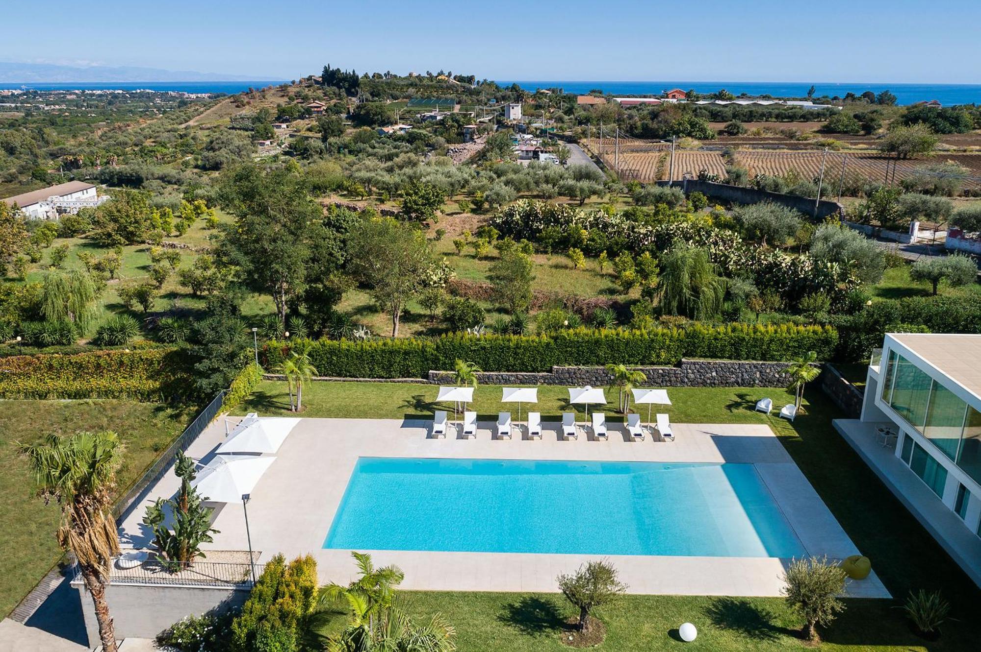 Villa Greta Fiumefreddo di Sicilia Bagian luar foto